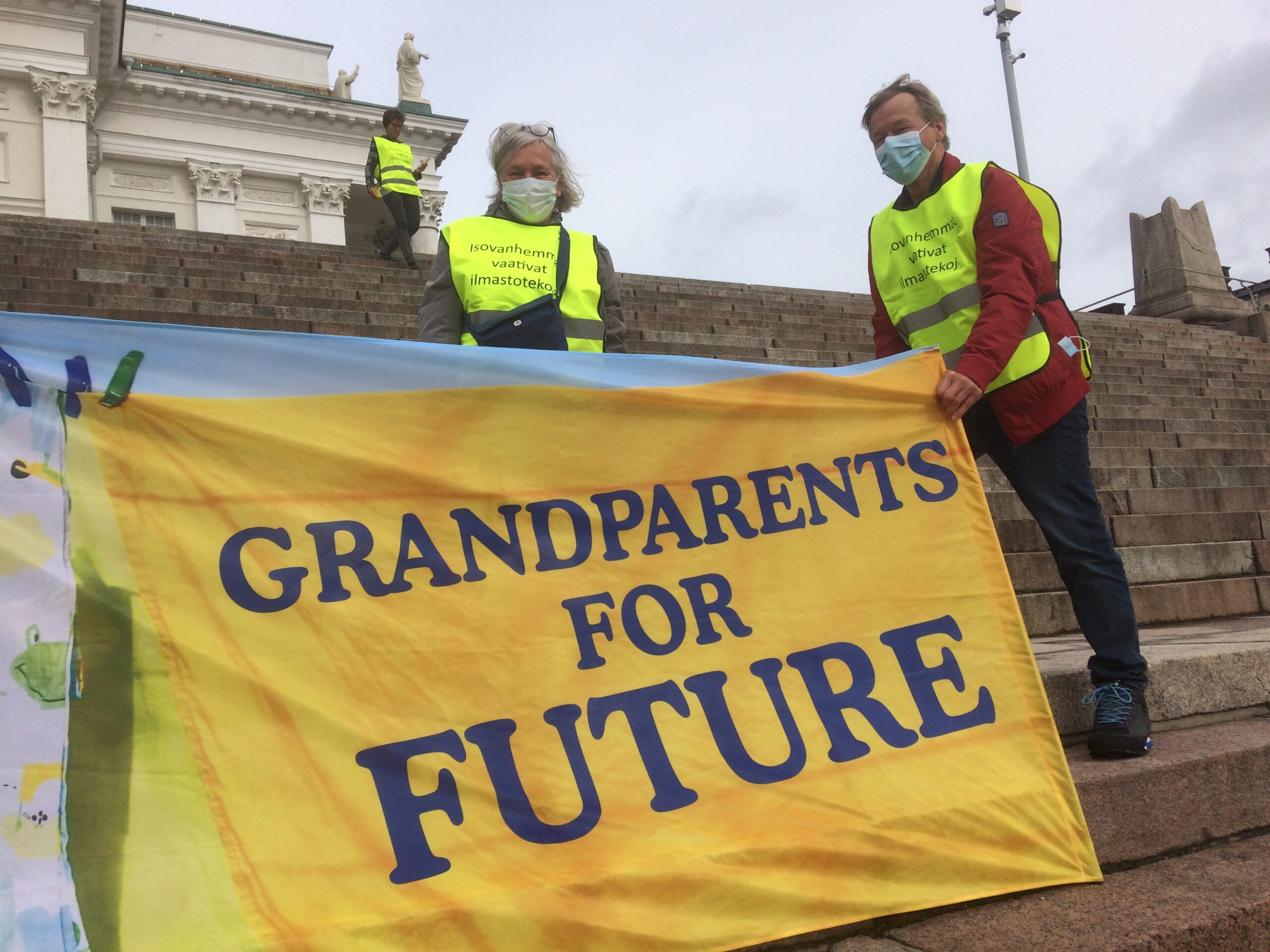Banner "Grandparents for future"