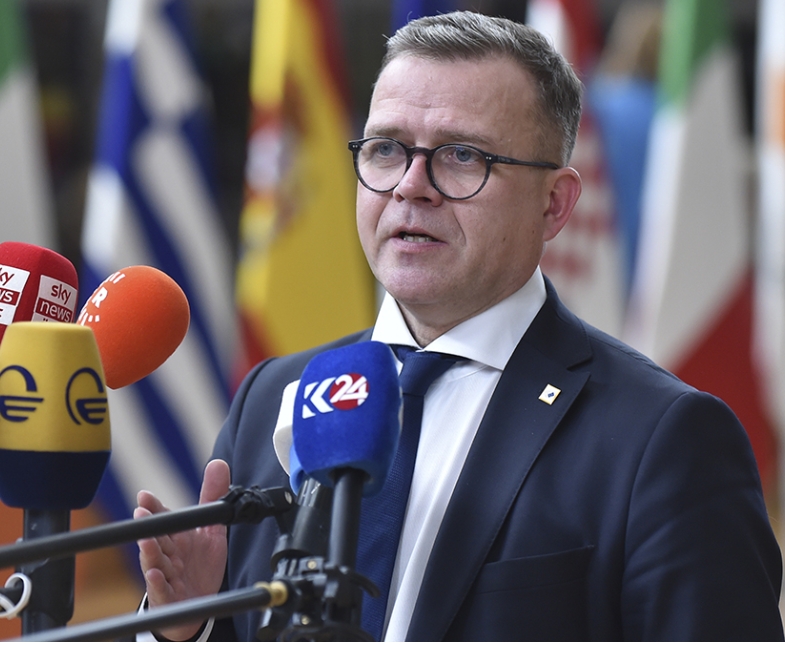 pääministeri Orpo eurooppa-neuvostossa
